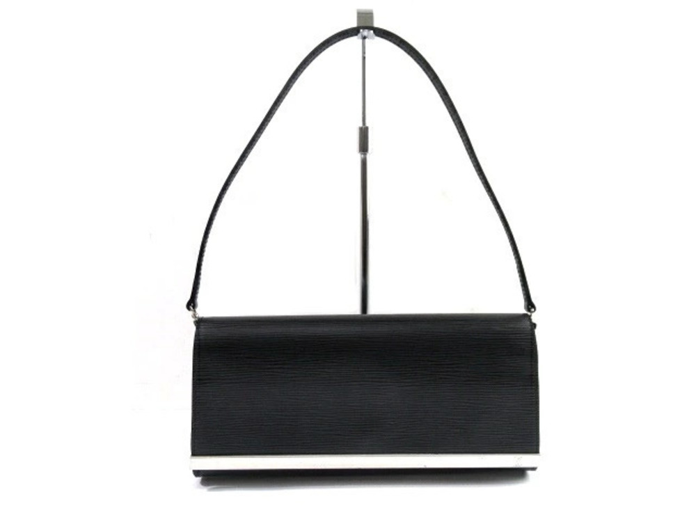 LOUIS VUITTON Bag Shoulder Pochette Sevigne Epi Noir Black